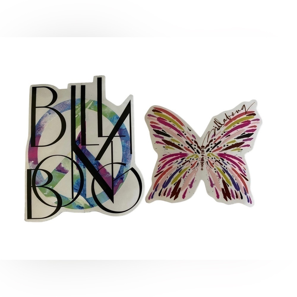 BUNDLE of 2 BILLABONG Surf Stickers